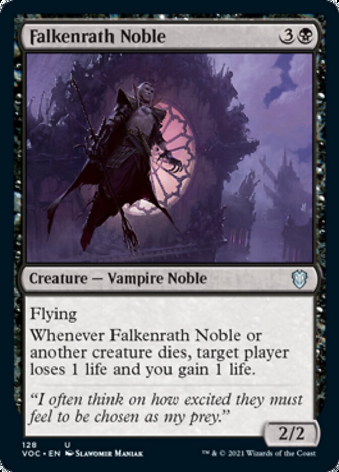 Falkenrath Noble [Innistrad: Crimson Vow Commander] | Webway Games
