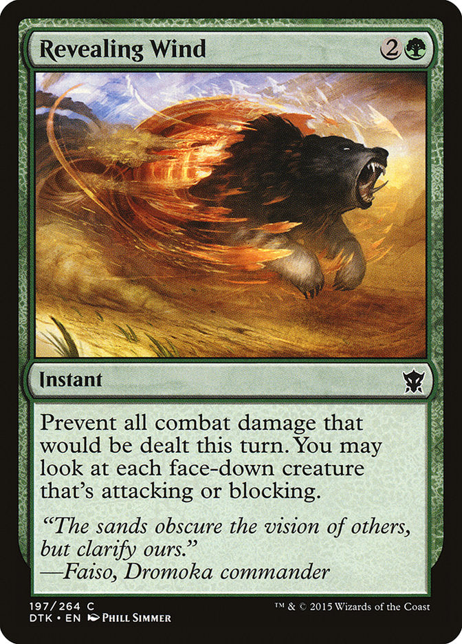 Revealing Wind [Dragons of Tarkir] | Webway Games