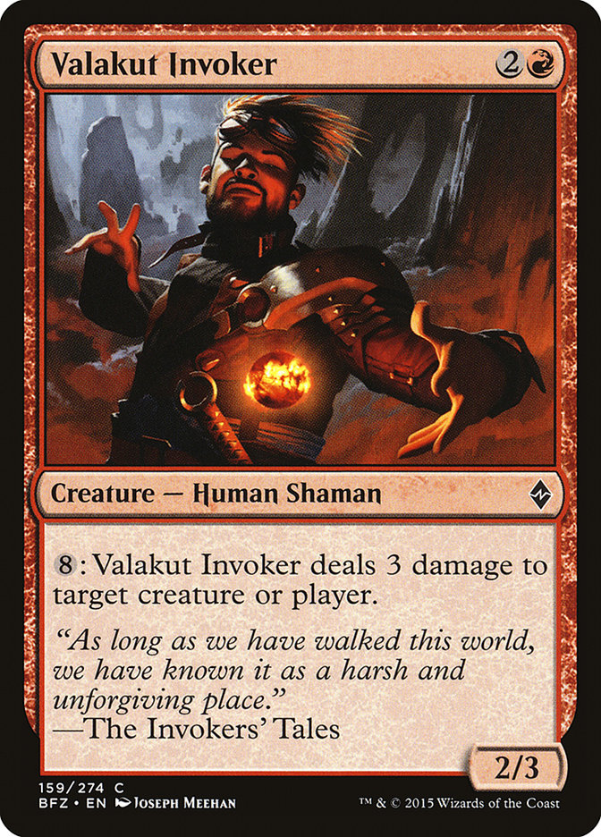 Valakut Invoker [Battle for Zendikar] | Webway Games