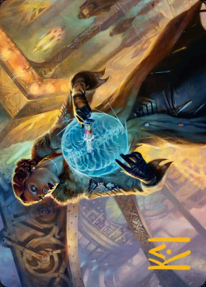 Writ of Return Art Card (Gold-Stamped Signature) [Streets of New Capenna Art Series] | Webway Games