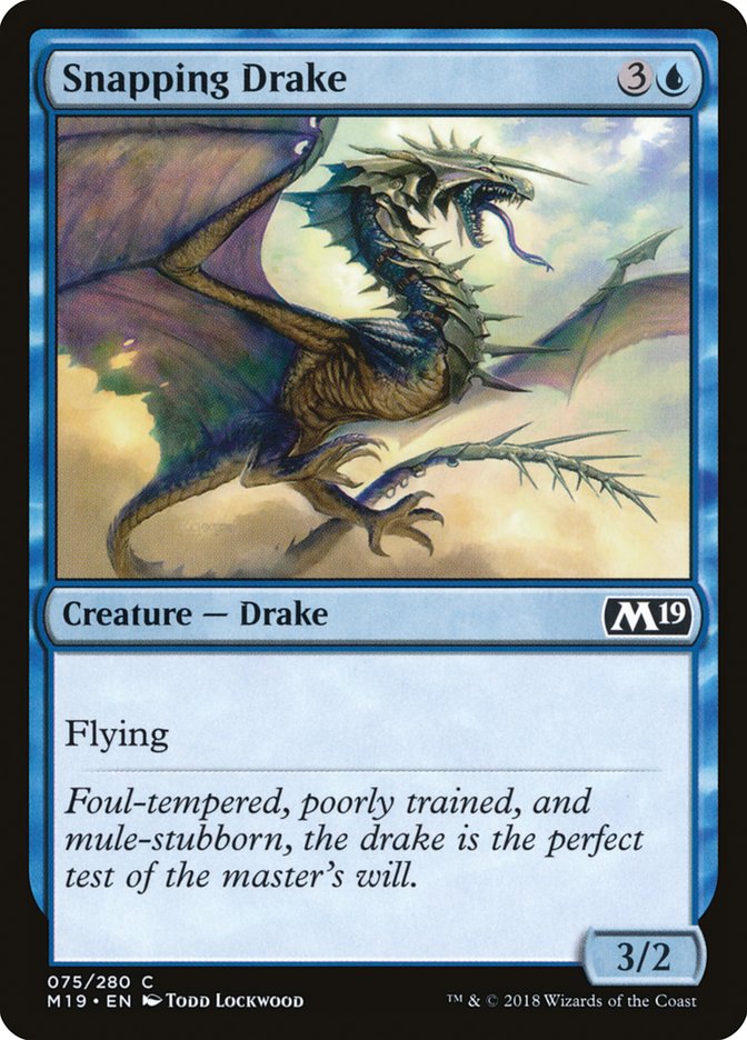 Snapping Drake [Core Set 2019] | Webway Games