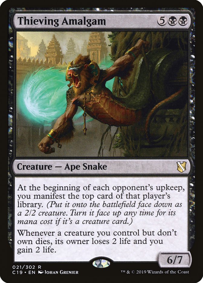 Thieving Amalgam [Commander 2019] | Webway Games