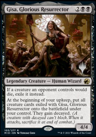 Gisa, Glorious Resurrector (Promo Pack) [Innistrad: Midnight Hunt Promos] | Webway Games