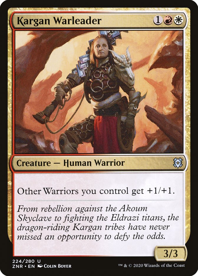 Kargan Warleader [Zendikar Rising] | Webway Games