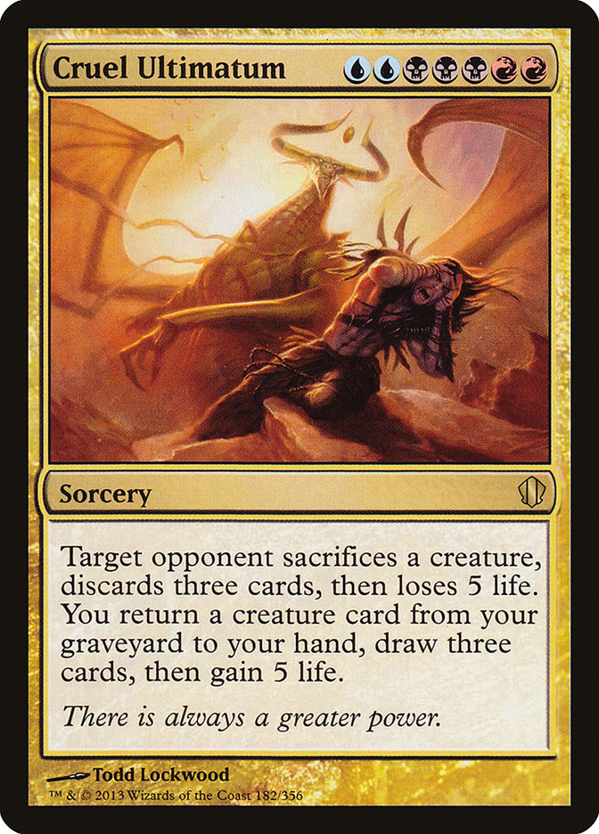 Cruel Ultimatum [Commander 2013] | Webway Games
