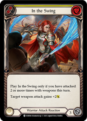 In the Swing (Yellow) [EVR064] (Everfest)  1st Edition Rainbow Foil | Webway Games