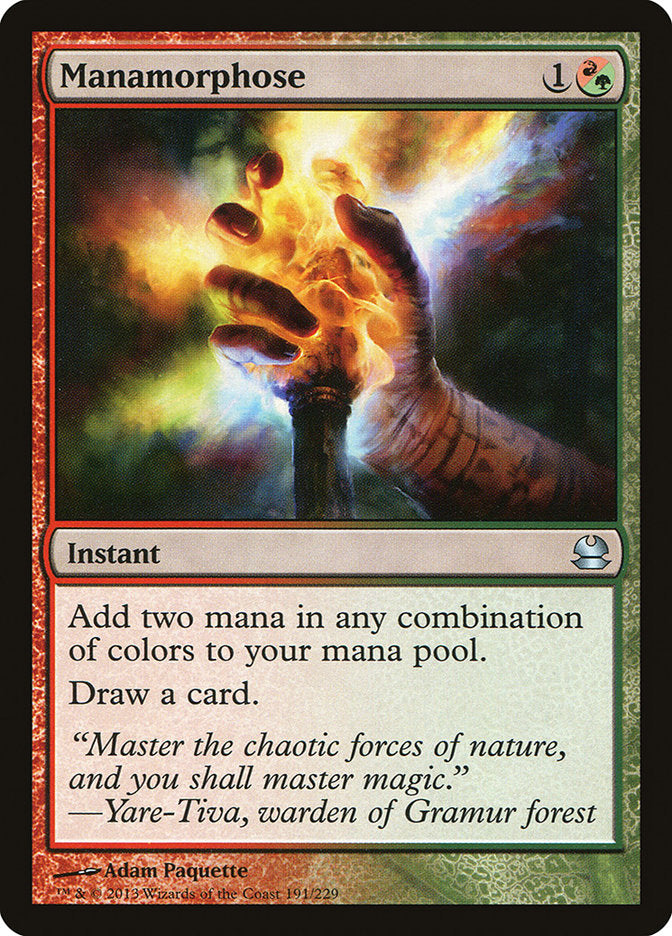 Manamorphose [Modern Masters] | Webway Games