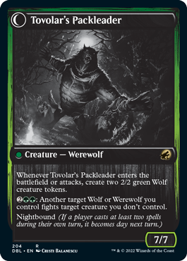 Tovolar's Huntmaster // Tovolar's Packleader [Innistrad: Double Feature] | Webway Games