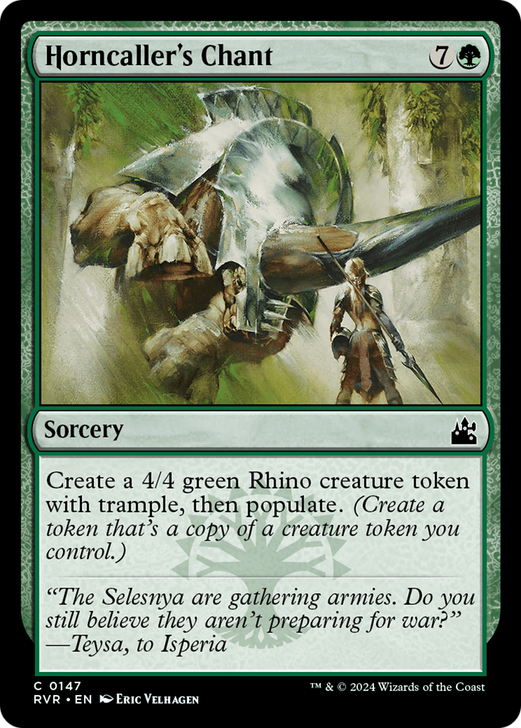 Horncaller's Chant [Ravnica Remastered] | Webway Games