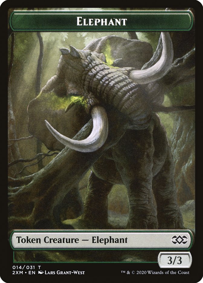 Elephant Token [Double Masters] | Webway Games