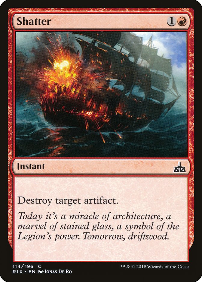 Shatter [Rivals of Ixalan] | Webway Games