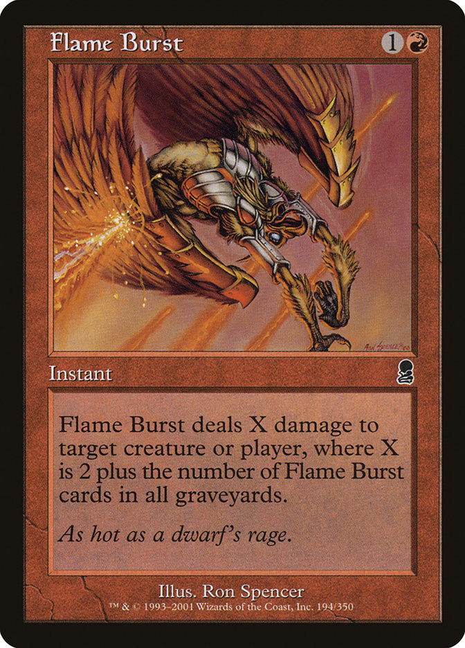 Flame Burst [Odyssey] | Webway Games