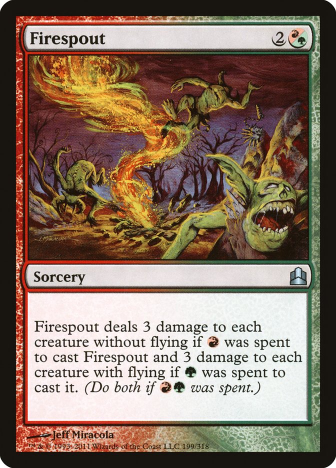 Firespout [Commander 2011] | Webway Games