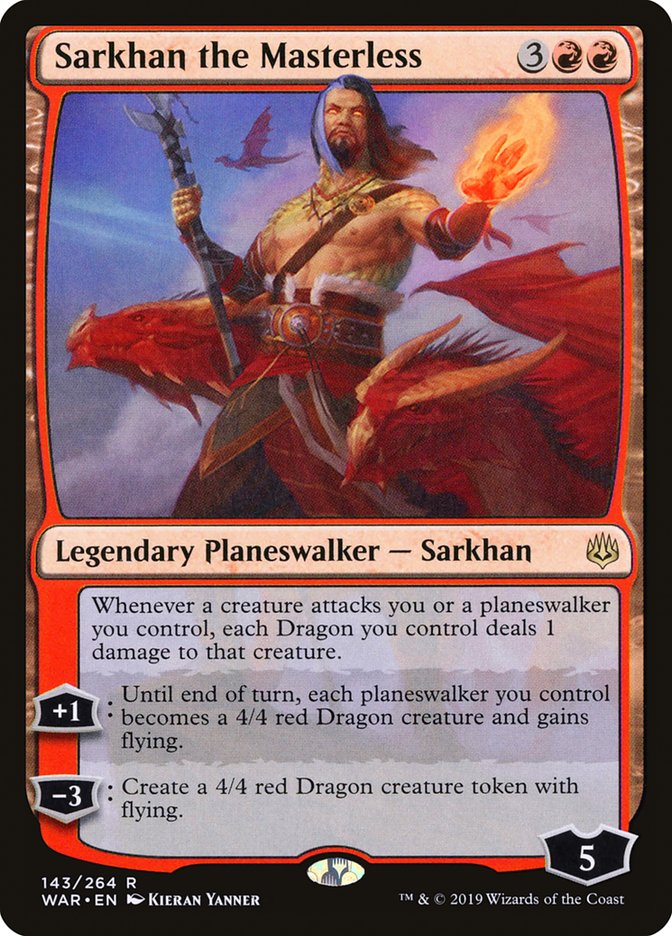 Sarkhan the Masterless [War of the Spark] | Webway Games