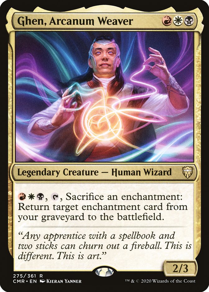 Ghen, Arcanum Weaver [Commander Legends] | Webway Games