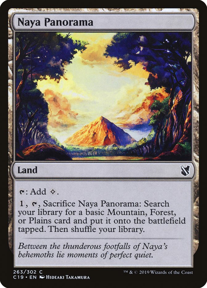 Naya Panorama [Commander 2019] | Webway Games