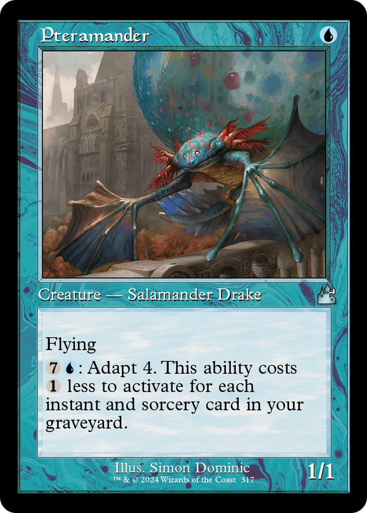 Pteramander (Retro Frame) [Ravnica Remastered] | Webway Games
