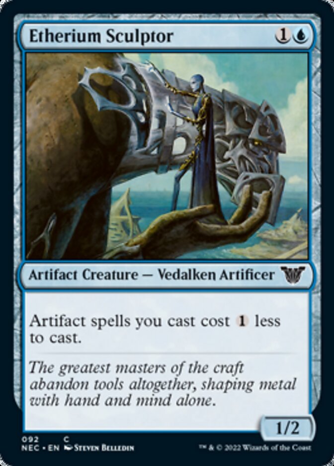 Etherium Sculptor [Kamigawa: Neon Dynasty Commander] | Webway Games