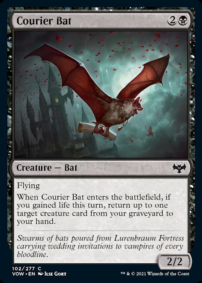 Courier Bat [Innistrad: Crimson Vow] | Webway Games