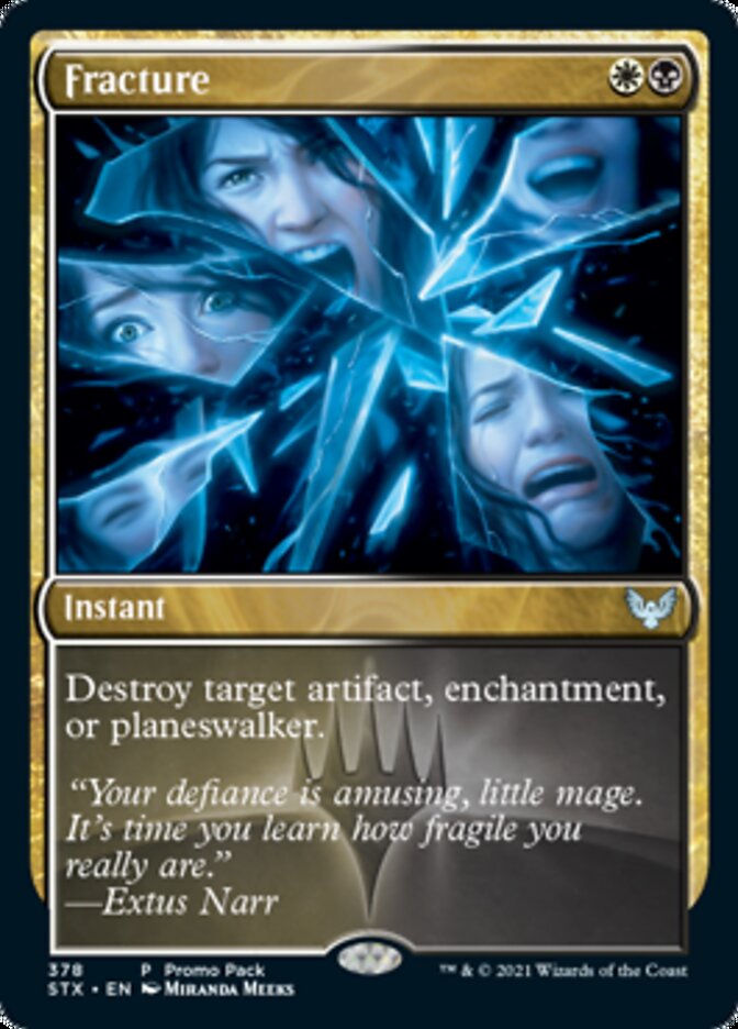 Fracture (Promo Pack) [Strixhaven: School of Mages] | Webway Games