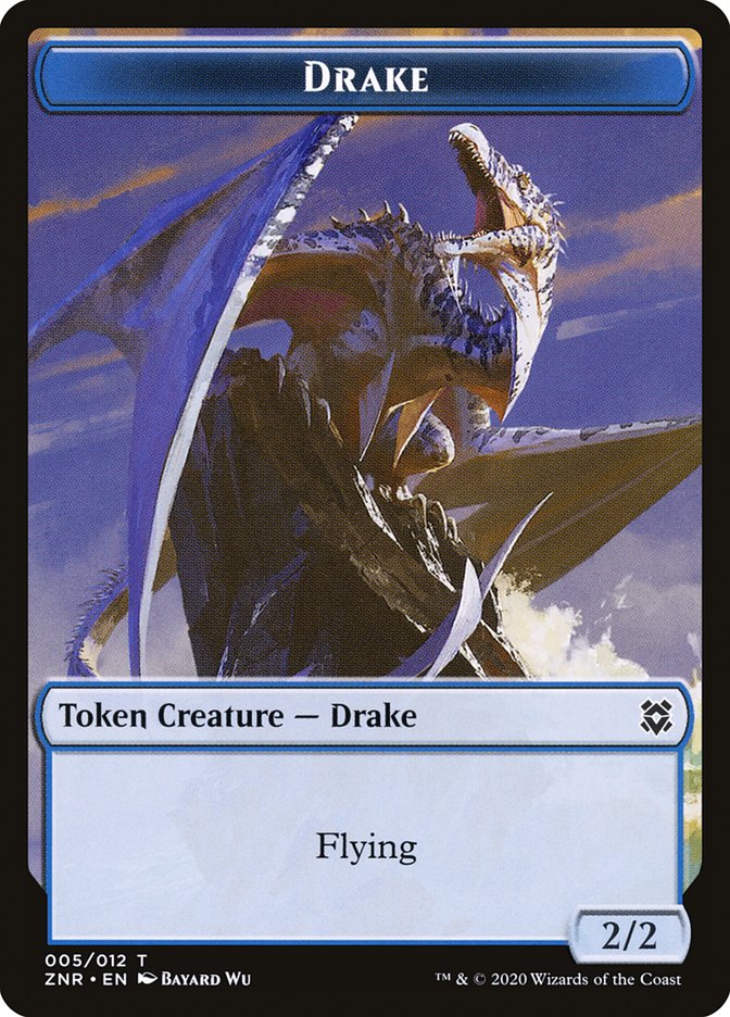 Drake Token [Zendikar Rising] | Webway Games