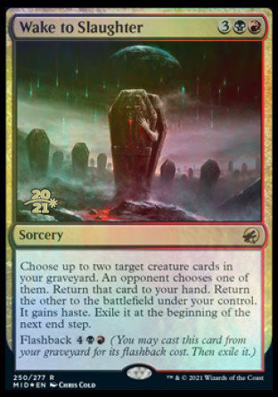 Wake to Slaughter [Innistrad: Midnight Hunt Prerelease Promos] | Webway Games