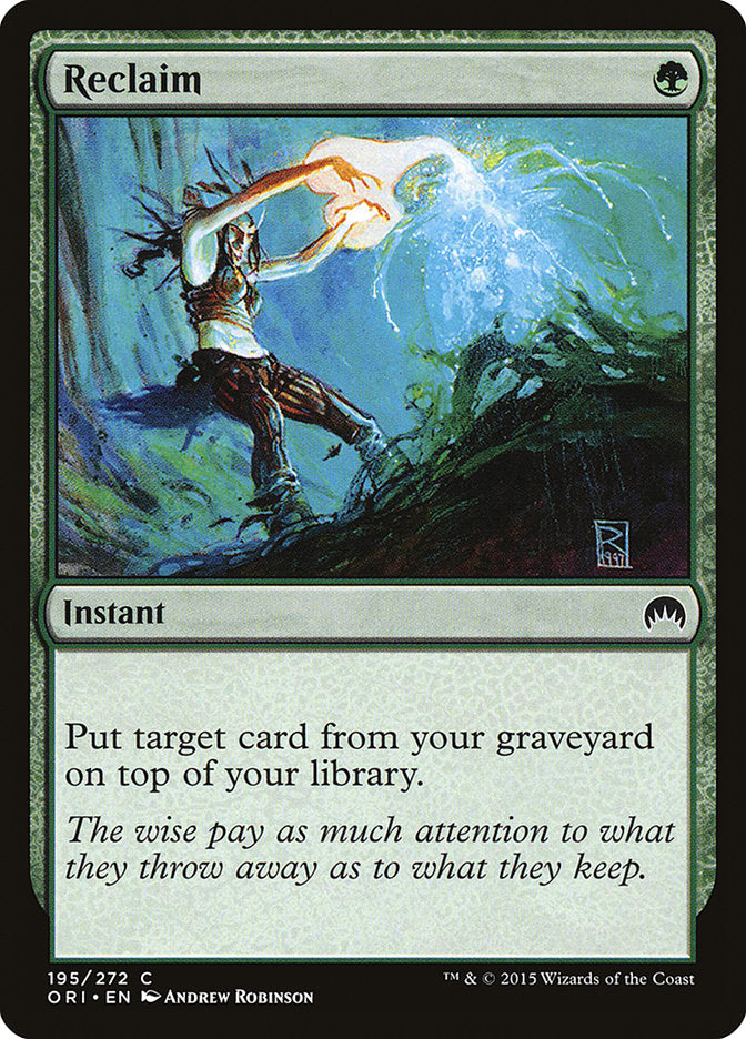 Reclaim [Magic Origins] | Webway Games