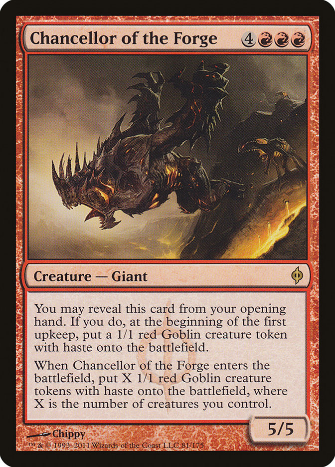 Chancellor of the Forge [New Phyrexia] | Webway Games