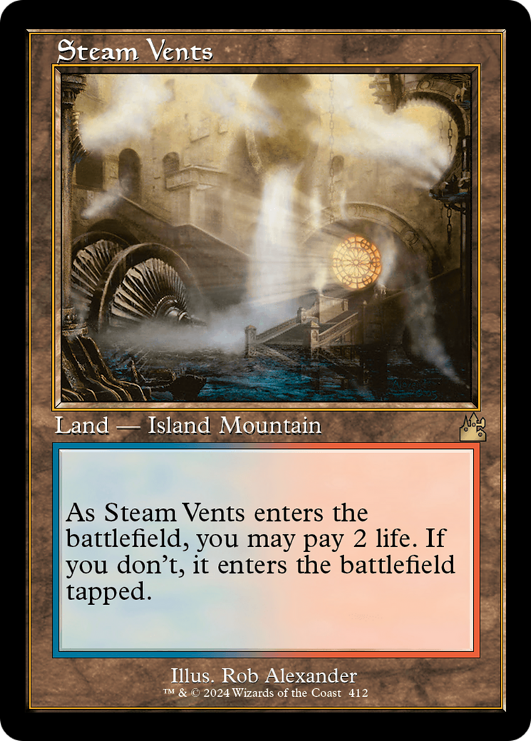 Steam Vents (Retro) [Ravnica Remastered] | Webway Games