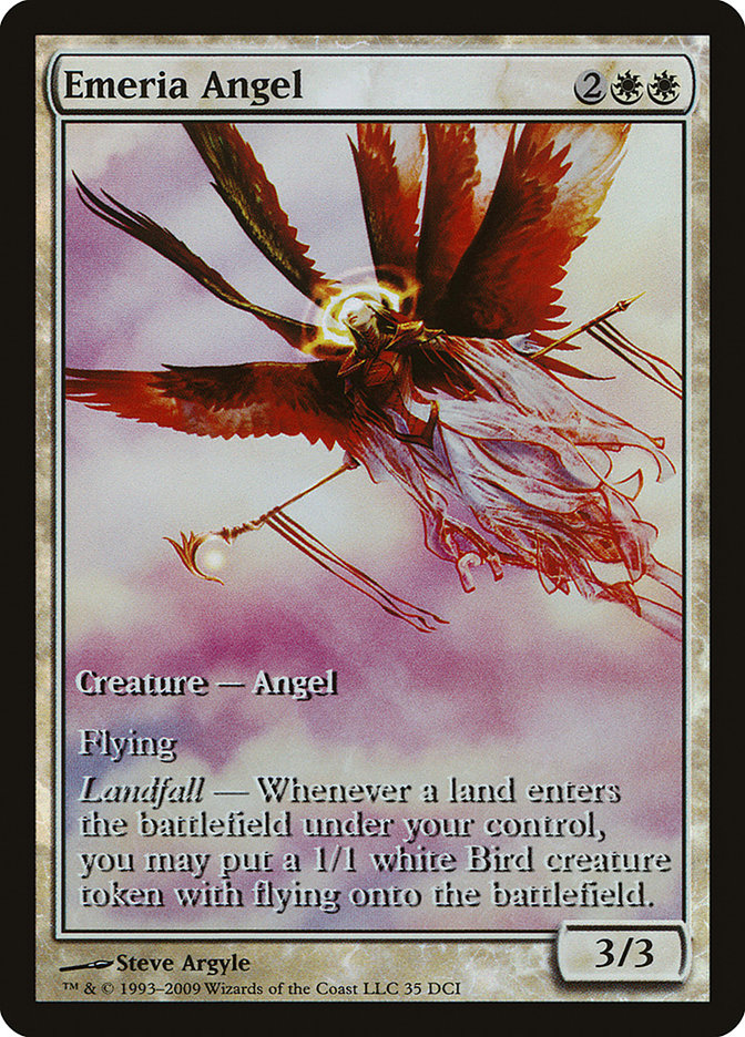 Emeria Angel (Game Day) (Extended) [Zendikar Promos] | Webway Games