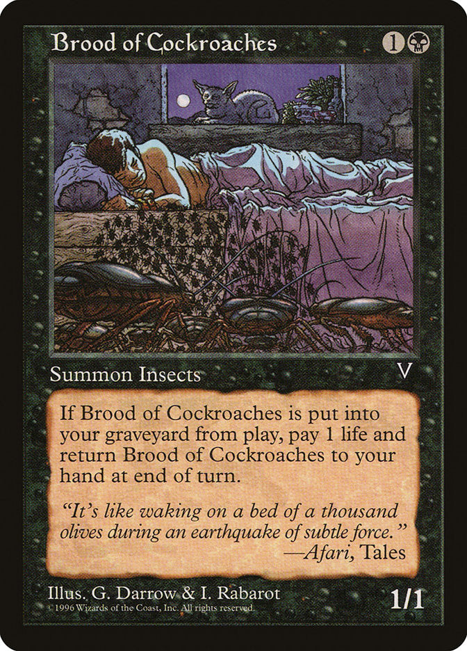Brood of Cockroaches [Visions] | Webway Games
