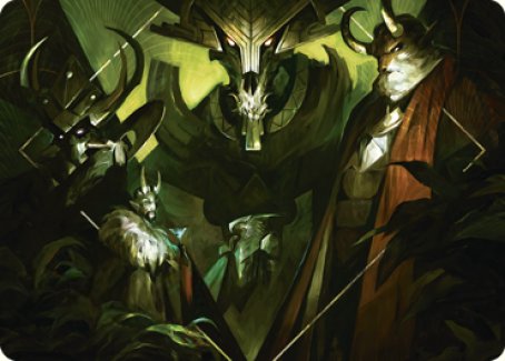 Meeting of the Five Art Card [Streets of New Capenna Art Series] | Webway Games