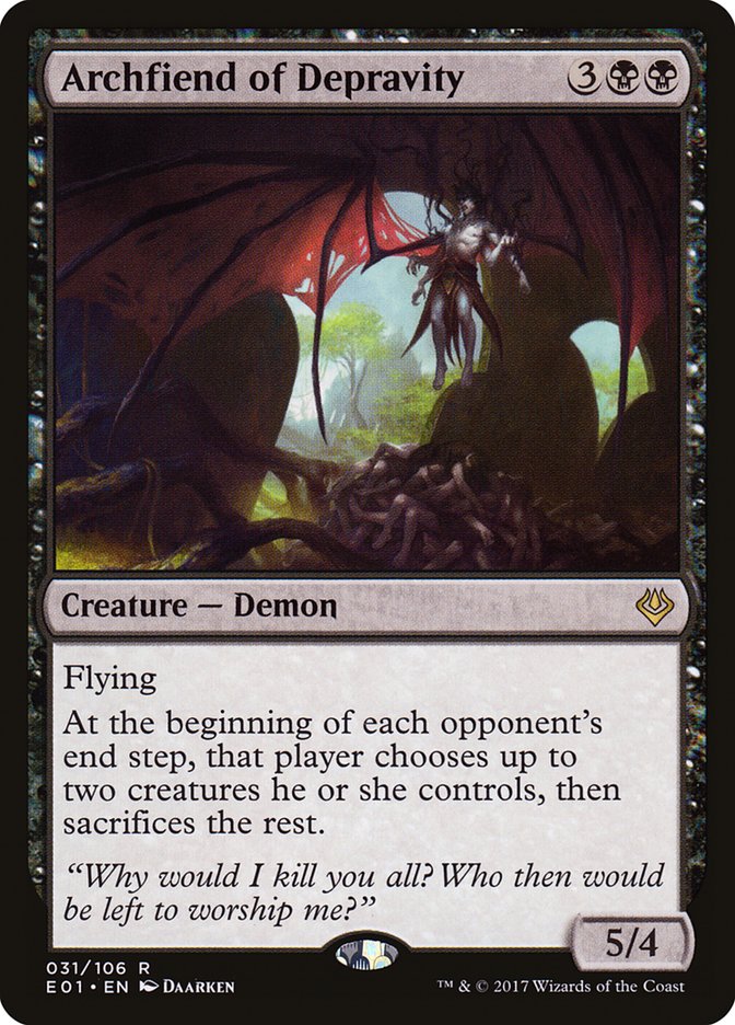 Archfiend of Depravity [Archenemy: Nicol Bolas] | Webway Games