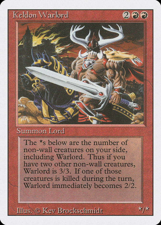 Keldon Warlord [Revised Edition] | Webway Games