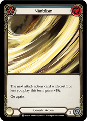 Nimblism (Blue) [U-WTR220] (Welcome to Rathe Unlimited)  Unlimited Rainbow Foil | Webway Games