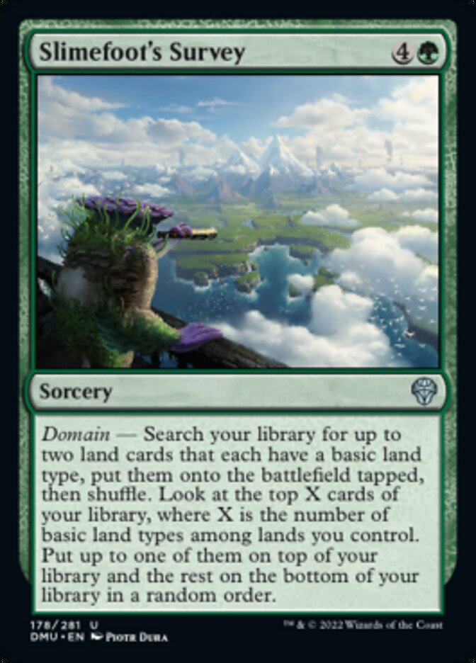 Slimefoot's Survey [Dominaria United] | Webway Games