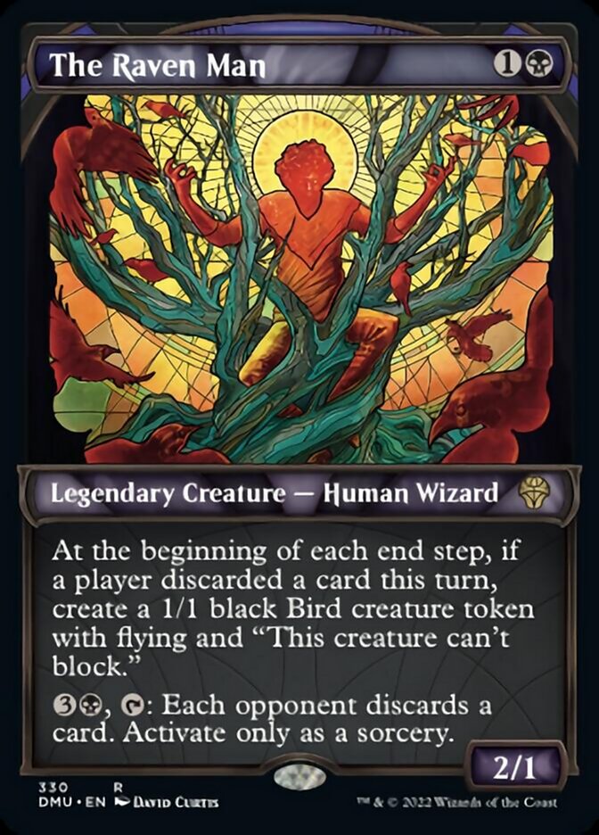 The Raven Man (Showcase Textured) [Dominaria United] | Webway Games