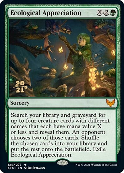 Ecological Appreciation [Strixhaven: School of Mages Prerelease Promos] | Webway Games