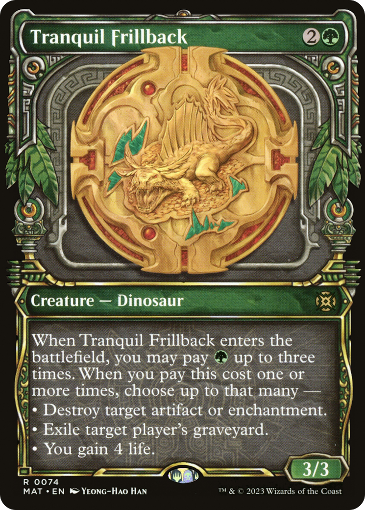 Tranquil Frillback (Showcase) [March of the Machine: The Aftermath] | Webway Games