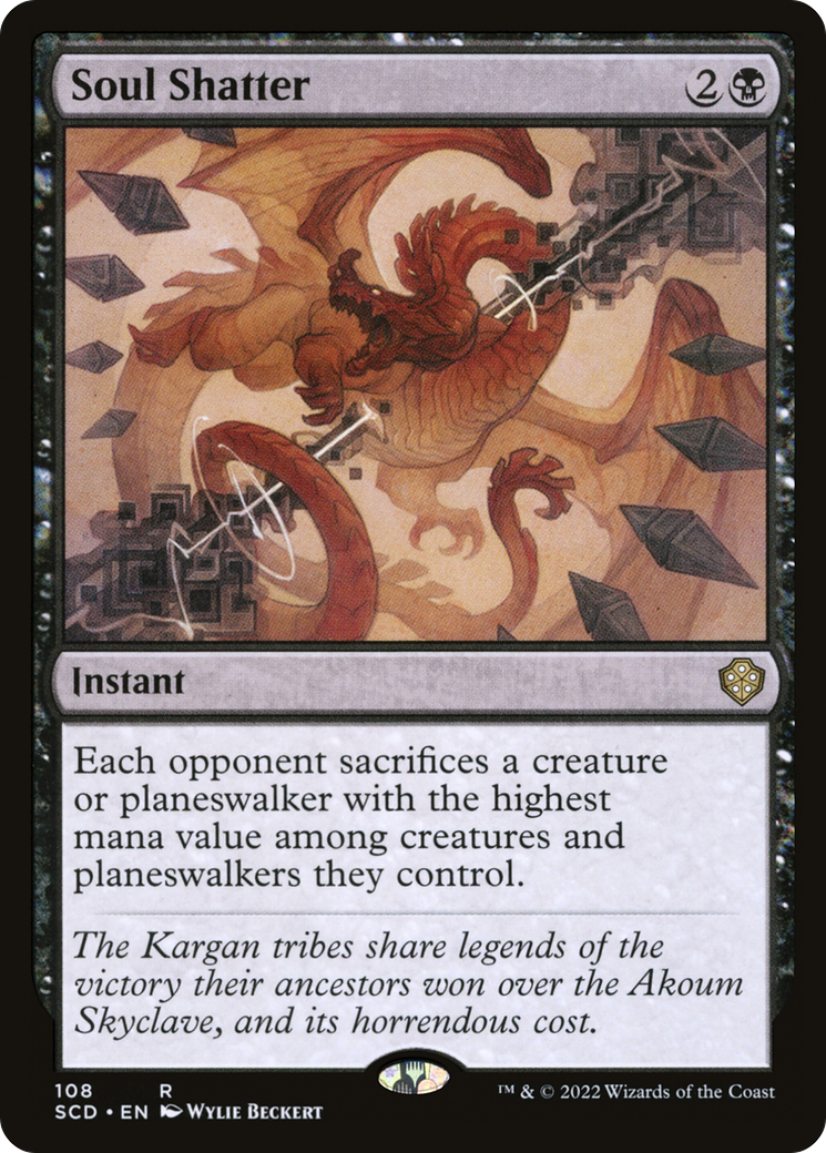 Soul Shatter [Starter Commander Decks] | Webway Games