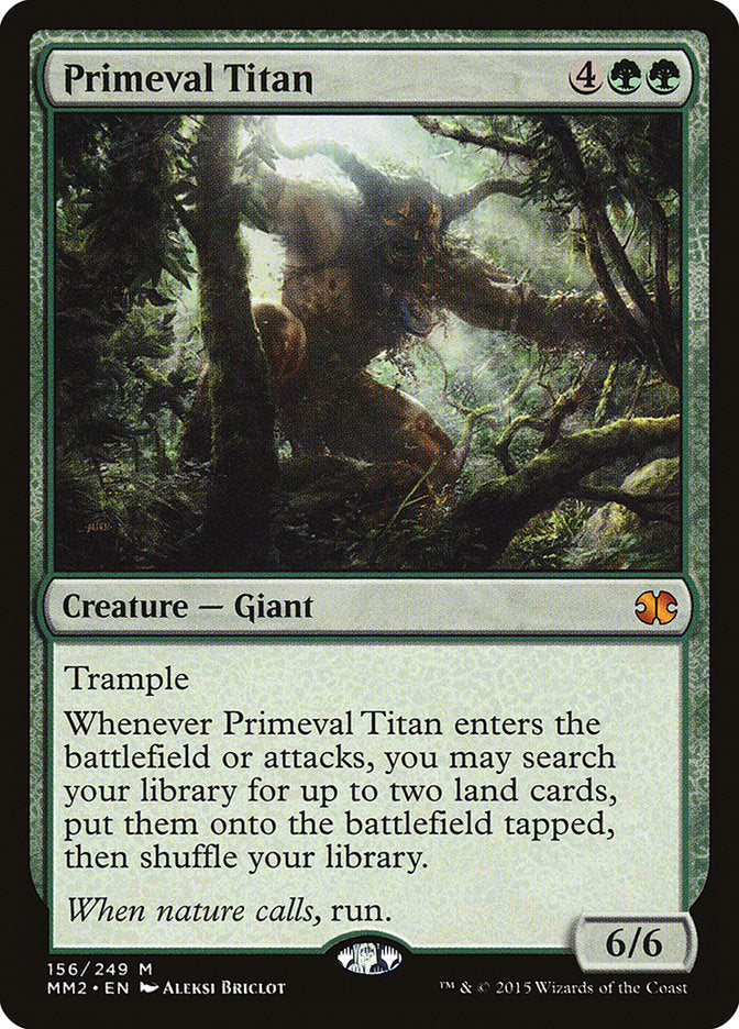 Primeval Titan [Modern Masters 2015] | Webway Games