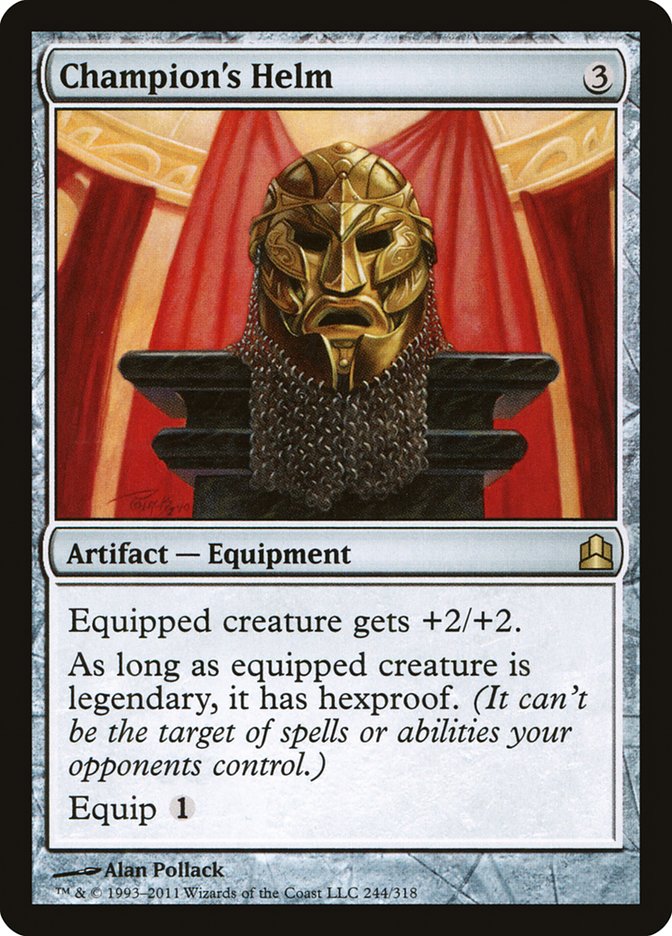 Champion's Helm [Commander 2011] | Webway Games