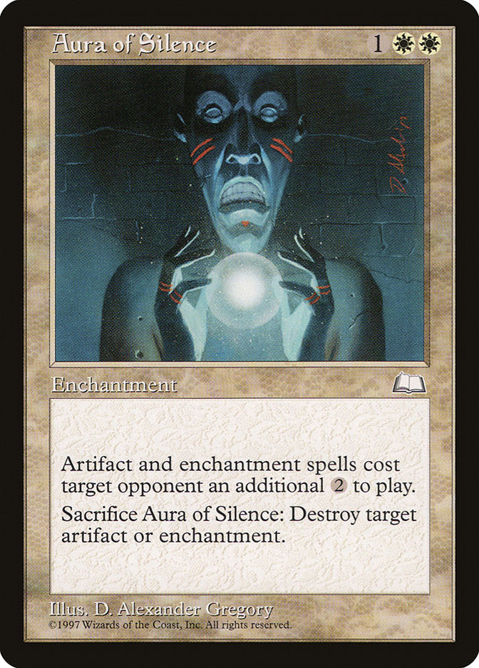 Aura of Silence [Weatherlight] | Webway Games