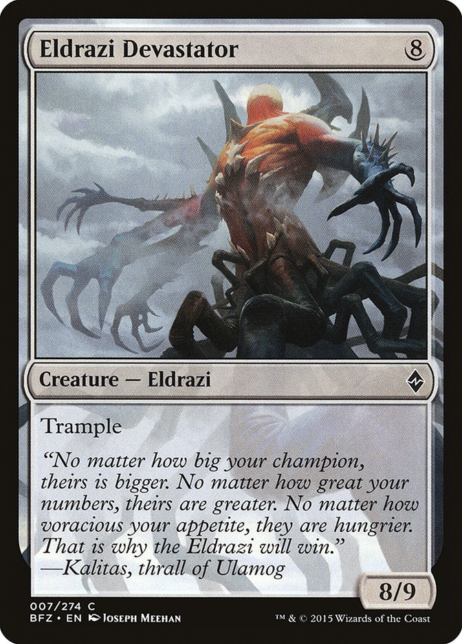 Eldrazi Devastator [Battle for Zendikar] | Webway Games