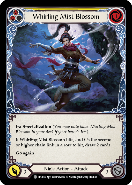 Whirling Mist Blossom [CRU074] 1st Edition Normal | Webway Games