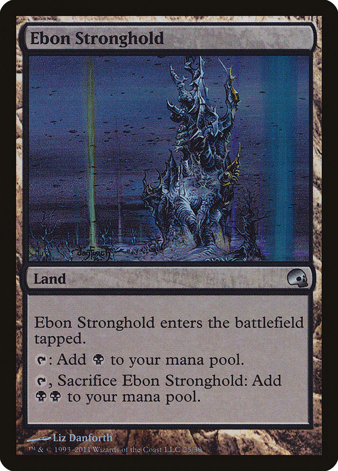 Ebon Stronghold [Premium Deck Series: Graveborn] | Webway Games