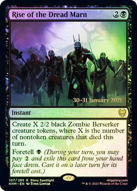 Rise of the Dread Marn  [Kaldheim Prerelease Promos] | Webway Games