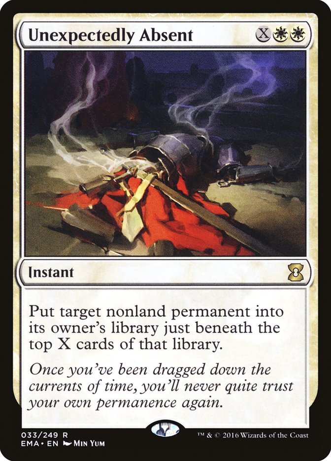 Unexpectedly Absent [Eternal Masters] | Webway Games