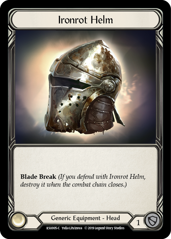 Ironrot Helm [KSU005-C] 1st Edition Normal | Webway Games