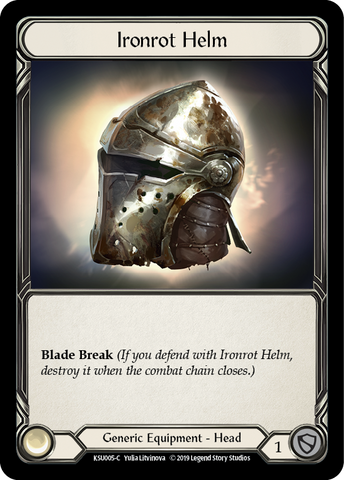 Ironrot Helm [KSU005-C] 1st Edition Normal